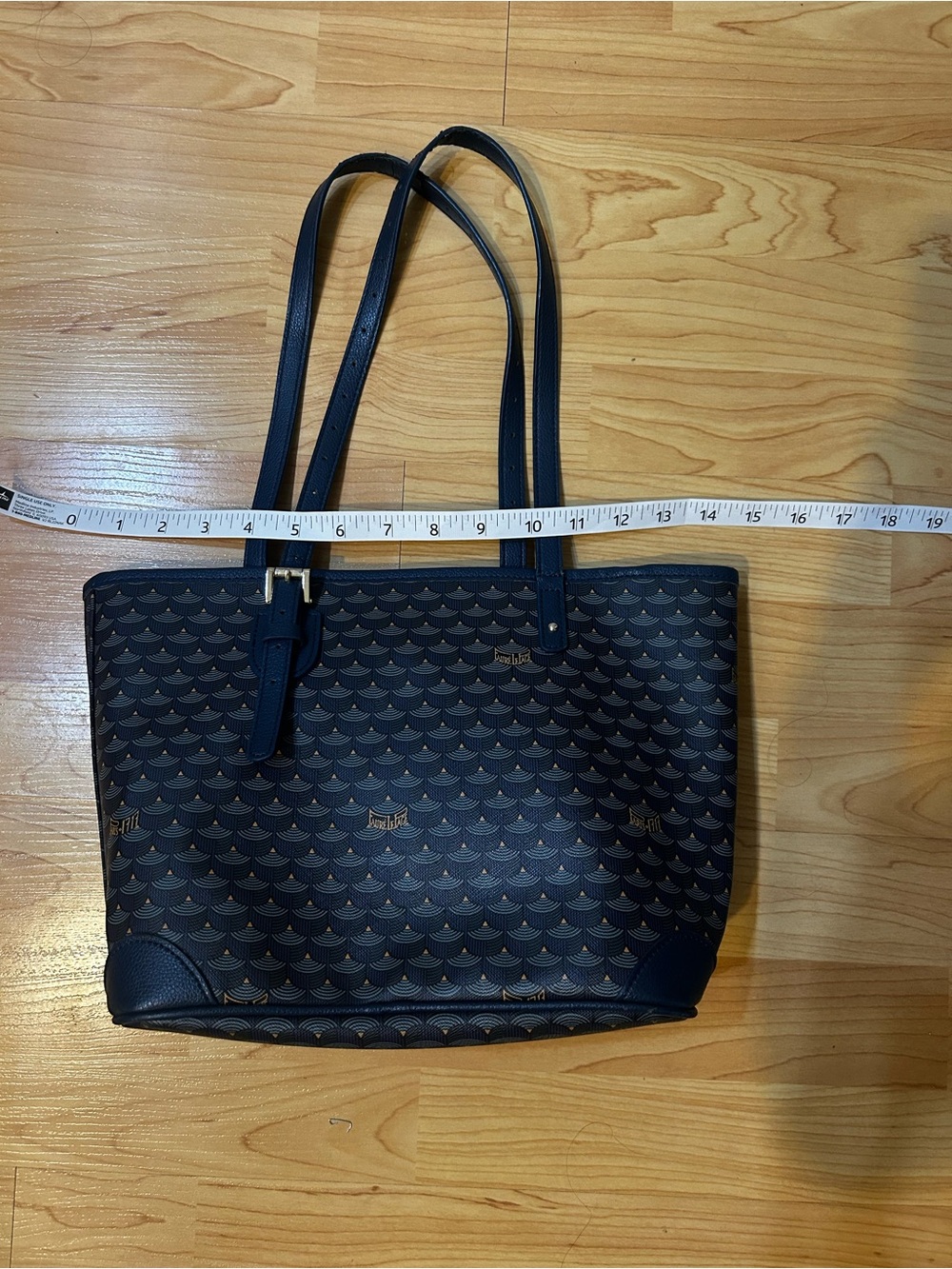 Fauré Le Page Tote with Gold-Tone Accents - Picture 3 of 13